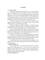 xây dựng hệ thống bài tập cho lý thuyết mảnh tham số trong không gian 