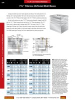 Bảng tra thông số thiết kế khuôn