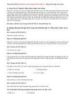 Giải bài 1,2,3,4 trang 146 SGK Sinh 11: Phát triển ở thực vật có hoa