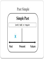 Past tenses (past simple and past continuous) Slide