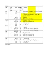 tổng hợp giáo án hai buổi cả năm lớp 4