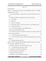 Báo cáo thực tập tốt nghiệp: HỰC TRẠNG MỘT SỐ PHẦN HÀNH KẾ TOÁN TẠI CÔNG TY CỔ PHẦN VORIGER VIỆT NAM