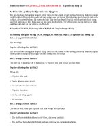 Giải bài 1,2,3 trang 126 SGK Sinh 11: Tập tính của động vật