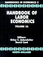 Handbook of LABOR ECONOMICS vol  3a 