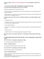 Giải bài 1,2,3 SGK trang 50 Sinh 11: Quang hợp và năng suất cây trồng