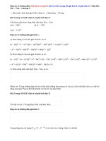 Giải bài 1,2,3,4,5,6 trang 57,58 sgk đại số và giải tích 11: Nhị thức Niu Tơn