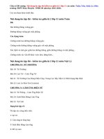 Đề cương ôn tập thi kiểm tra giữa kì 2 lớp 11 các môn:Toán,Văn,Anh,Lý,Hóa