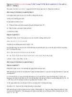 Giải bài 1,2,3, 4,5,6,7 trang 74, 75 SGK đại số và giải tích 11: Xác xuất và biến cố