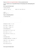 Giải bài 1,2,3 trang 94 SGK Đại số 10: Dấu của nhị thức bậc nhất