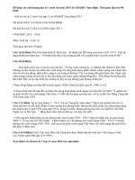 Đề khảo sát chất lượng kì 1 môn Sử năm 2015 Sở GD&ĐT Nam Định