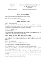 Luật Doanh nghiệp 2014 và các văn bản hướng dẫn thi hành