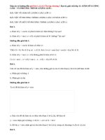 Giải bài 1,2,3,4,5 ôn tập chương 1 Giải tích lớp 11