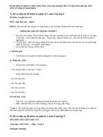 Đề thi kiểm tra giữa kì 1 lớp 9 môn Toán, Văn năm trường THCS Lê Quý Đôn