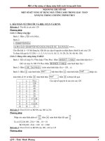 NÂNG CAO kỹ NĂNG sử DỤNG MAY TÍNH CASIO TRONG VIỆC GIẢI  TOÁN 