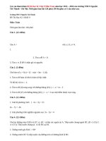 Đề thi kì 1 Toán 9 trường THCS Nguyễn Tất Thành Hà Nội năm 2015