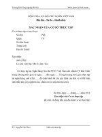 Phân tích tình hình hoạt động kinh doanh của Ngân hàng Agribank Chi nhánh Thành phố Bắc Ninh