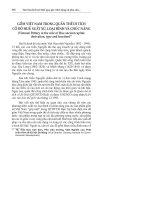 GỐM VIỆT NAM TRONG QUẦN THỂ DI TÍCH CỐ ĐÔ HUẾ: XUẤT XỨ, LOẠI HÌNH VÀ CHỨC NĂNG