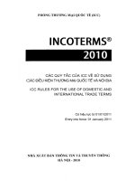 giáo trình Incoterms 2010