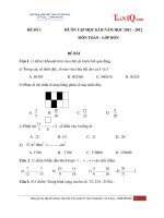 Tổng hợp đề Thi HKII lớp 4 môn toán(9 đề) + tiếng việt (9 đề)