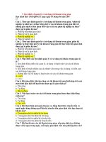 Bộ câu hỏi trắc nghiệm về quy định về quản lý và sử dụng tài khoản trung gian