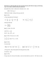 Đề thi khảo sát chất lượng đầu năm môn Toán lớp 8 năm học 2015-2016 (Có đáp án)