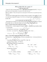 bài tập về phương pháp bảo toàn nguyên tố hóa học