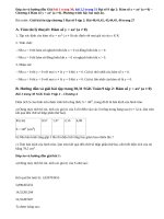 Giải bài 1,2,3 trang 30,31 Đại số 9 tập 2: Hàm số y = ax² (a ≠ 0)