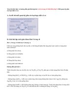 Bài 1,2,3,4 trang 41 SGK Hóa lớp 9: Mối quan hệ giữa các loại chất vô cơ