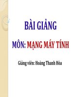Bài giảng môn an toàn cơ sở dữ liệu  chương 1   giới thiệu tổng quan về an toàn cơ sở dữ liệu