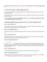 Giải bài C1,C2,C3 ,C4,C5 trang 99 SGK Lý 9: Truyền tải điện năng đi xa