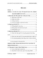 Khóa luận hạch toán nguyên vật liệu trong ty nhôm thành long