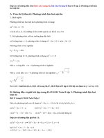 Giải bài 11,12 ,13,14 trang 42,43 Đại số 9 tập 2: Phương trình bậc hai một ẩn