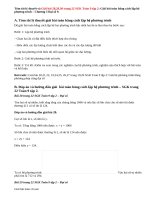 Giải bài 28,29,30 trang 22 SGK Toán 9 tập 2: Giải bài toán bằng cách lập hệ phương trình