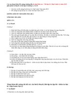 Đề cương, hướng dẫn ôn tập kiểm tra  Thi học kì 1 lớp 9 môn Lý năm 2015