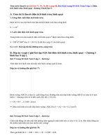 Giải bài 77,78,79, 80,81,82 trang 98,99 SGK Toán 9 tập 2: Diện tích hình tròn, hình quạt