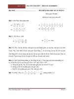 ĐỀ KIỂM TRA HỌC KỲ II TOÁN 6    3