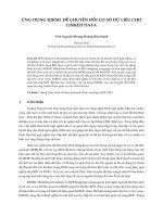 ỨNG DỤNG R2RML ĐỂ CHUYỂN ĐỔI CƠ SỞ DỮ LIỆU CHO LINKED DATA