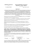 vnm-circular 96-2015 - amending circular 78