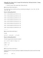 Giải bài 1,2,3 trang 6 SGK toán lớp 9 tập 1: Căn bậc hai