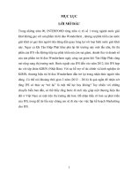 Lập kế hoạch Marketting cho IFS