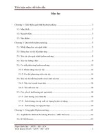 Tiểu luận môn chế biến dầu