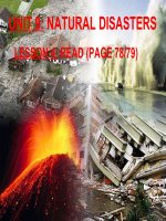 Power Point bài thi dạy học tích hợp liên môn Tieng Anh (giai 3 cap tinh)