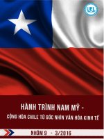 Hành trinh Nam Mỹ  Chile dưới góc nhìn kinh tế văn hóa
