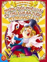 những cuộc phiêu lưu kỳ thú của bá tước mynkhaoden  rudolph erich raspe