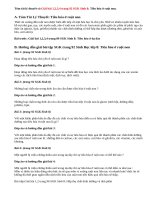 Giải bài 1,2,3,4 trang 92 SGK Sinh 8: Tiêu hóa ở ruột non