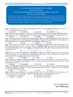 bài tập phương pháp cơ bản giải hóa hữu cơ