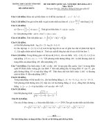 Đề 35 - Đề thi thử môn toán Quốc Gia (có đáp án) năm 2016