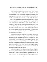 ảnh hưởng của nho giáo tại việt nam hiện nay