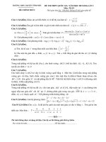 Đề 12 - Đề thi thử môn toán Quốc Gia (có đáp án) năm 2016