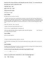 Đề khảo sát đầu năm môn Văn lớp 7 dành cho các trường thuộc PGD&ĐT Bình Giang